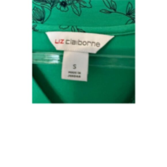 Liz Claiborne Floral Blouse - Women's Size Small - Style Meets Comfort - Picture 7 of 9